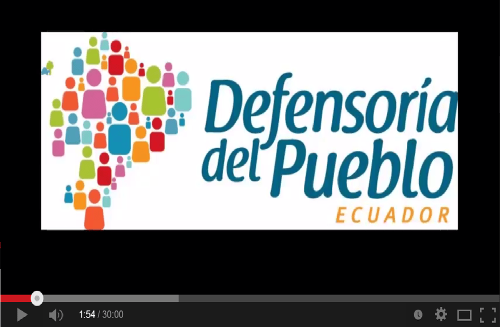 Tiempo de Derecho - Defensoria del pueblo.