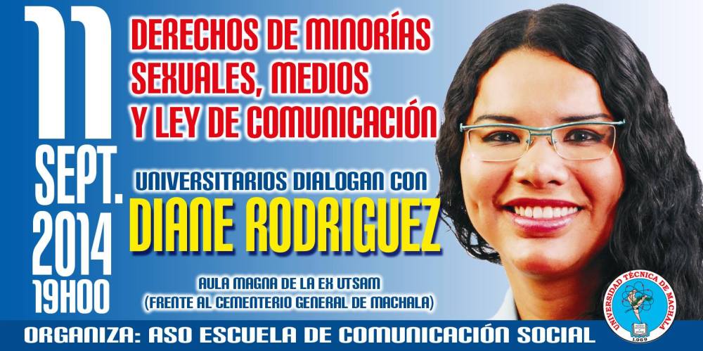 Derechos de minorias sexuales, medios y ley de comunicación  - Diane rodríguez