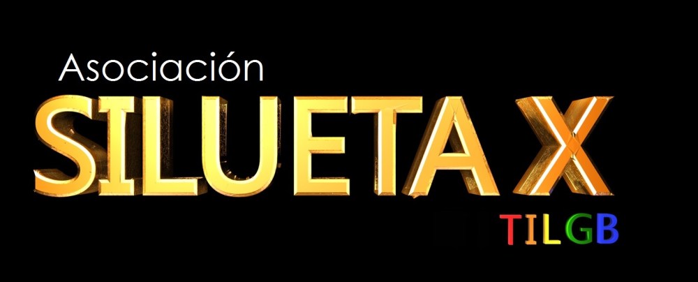 Nuevo Logo Silueta X Fondo negro